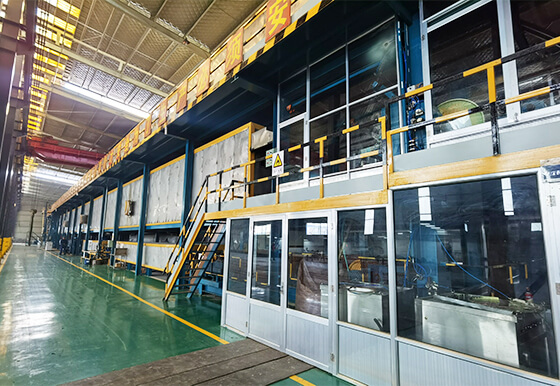 Ligne pré-peint-aluminium-coming-production