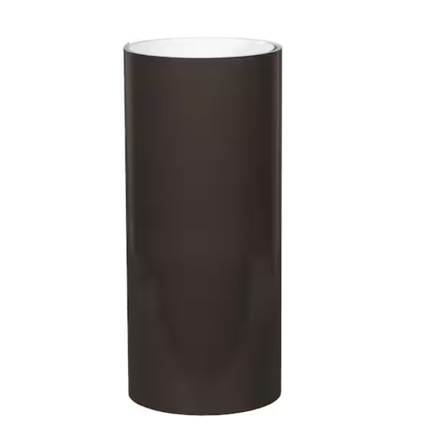 Bobina de acabamento em alum&iacute;nio preto