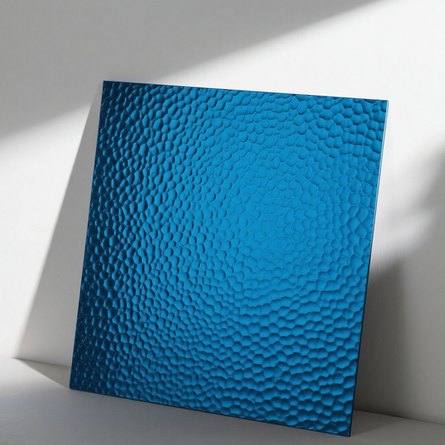 Reljefni aluminijski list s uzorkom narančine kore u boji
