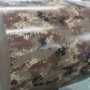 Aloi aluminium 5052 corak penyamaran yang direka bentuk dicat lembaran aluminium yang digunakan untuk plat pengubahsuaian badan trak