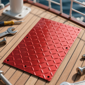 Barevně potažen&yacute; embosovan&yacute; hlin&iacute;kov&yacute; plech se vzorem Dimond