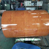 Aloi 3003 H24 Kayu Rekaan Corak Salutan Gegelung Aluminium 24Ga X 48Inci Lembaran Aluminium Pracat Untuk Fasad Bangunan