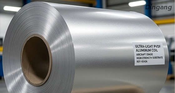  Ultra Hafif PVDF Kaplamalı Al&uuml;minyum Bobin | İnsansı Robot Dış İskeletleri i&ccedil;in Y&uuml;ksek Mukavemet-Ağırlık Alt Malzemesi 
