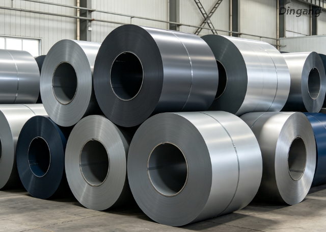 Umubyibuho ukabije PVDF Yashizwemo Coil ya Aluminium, Firime Fluorocarubone Yabanje gushushanya irangi rya Aluminium Roll yo Kuringaniza Igisenge, Urukuta rw'inyuma & Ibikoresho birebire bya ACP