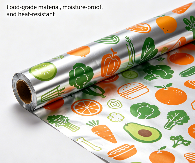 Papel de aluminio impreso para mercados alimentarios emergentes