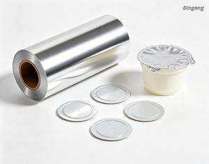  Aluminium Foil yang Dipernis untuk Penyegelan Yogurt dan Makanan Penutup
