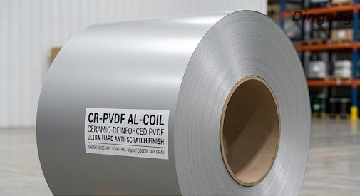 Keramikom ojačan PVDF obložen aluminijski svitak | Izuzetno tvrda završna obrada protiv ogrebotina za javna središta s velikim prometom