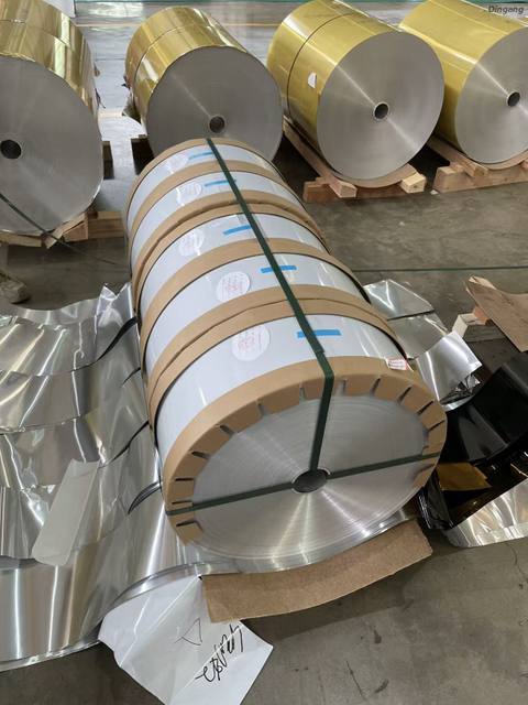 Laklanan i&yacute;mit gaplary &uuml;&ccedil;in AA8011 0.07MM &ouml;rt&uuml;len Al&yacute;umin folgasy