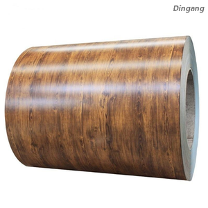 Aluminiumspule mit Holzmaserung f&uuml;r die Wanddekoration