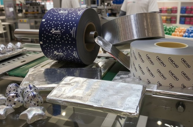 Fojl tal-aluminju għat-tgeżwir taċ-ċikkulata