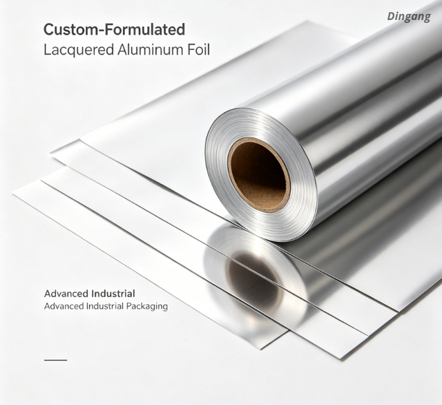 Prilagođeno formulirana lakirana aluminijska folija za napredno industrijsko pakiranje