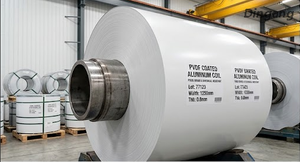 H&oslash;ytrykksvaskingsbestandig PVDF-belagt aluminiumsspole for matforedlingsanlegg
