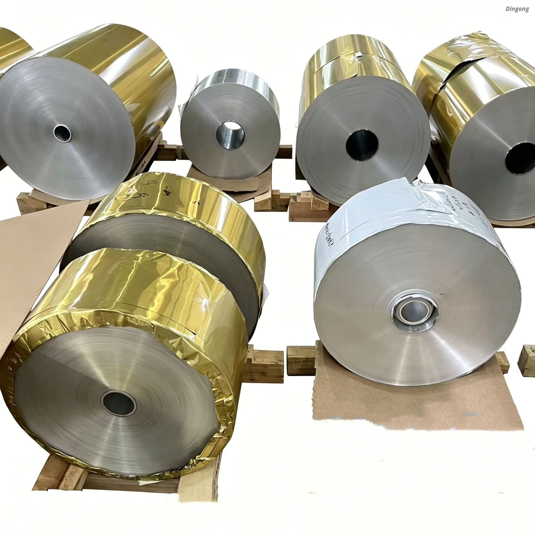 Grosime 0,09-0,14 mm Folie de aluminiu lăcuită 8011 pentru pahare rotunde de coacere din aluminiu