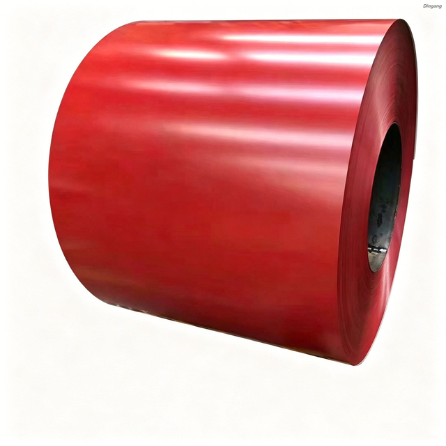 Kumparan Aluminium Pra-dicat Merah/Beige/Putih Murni/Butir Kayu dengan Lapisan PE/PVDF Tebal 0,2-2,0mm untuk Panel Dinding Tirai, Ubin Langit-langit, Fasad Dekoratif