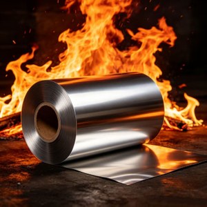 Flamma retardant Laminated Aluminium Material for ignis repugnans Insulation & Aedificium Salutis