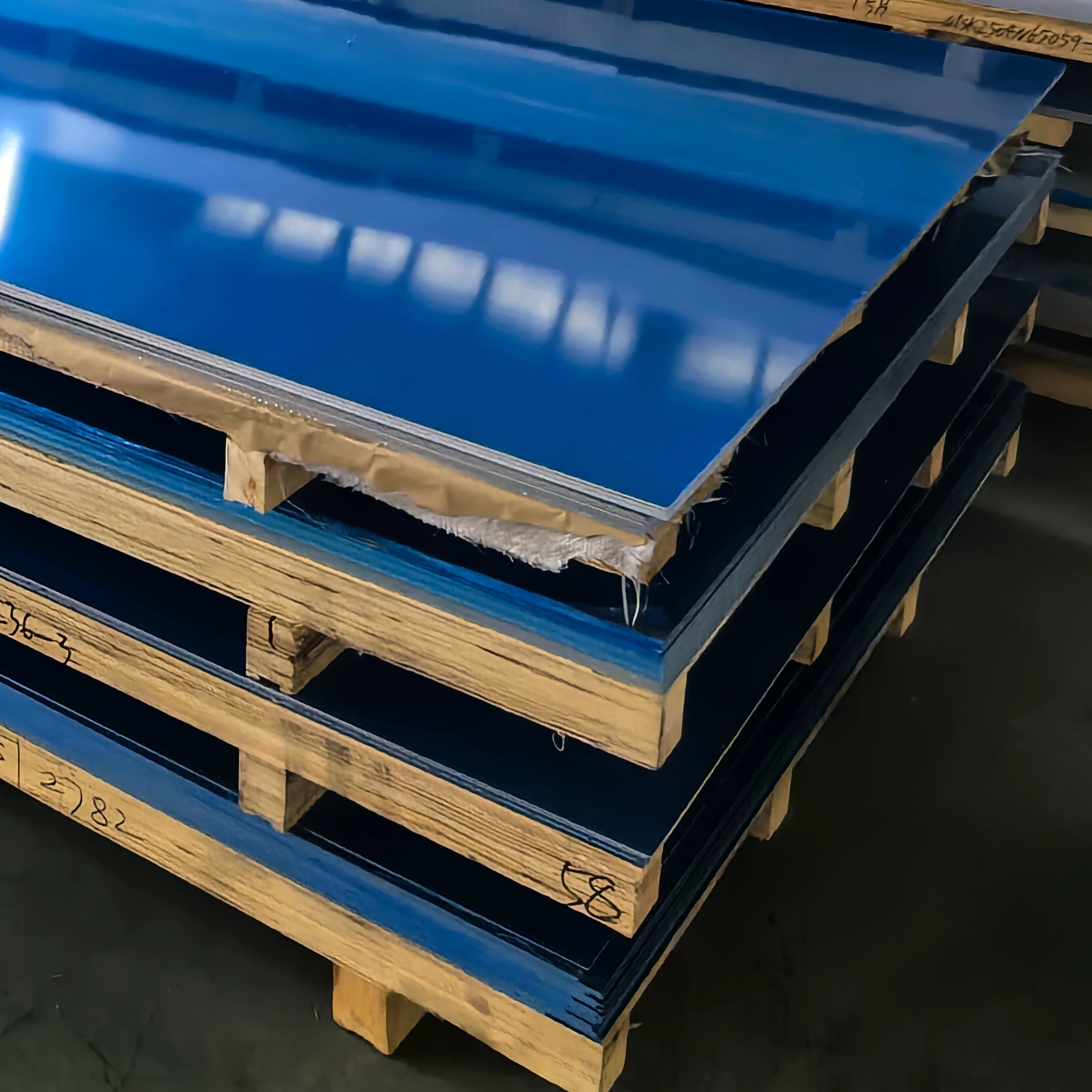 AA5052 H32 1,2 mm Faarf Beschichtete Al Blat 