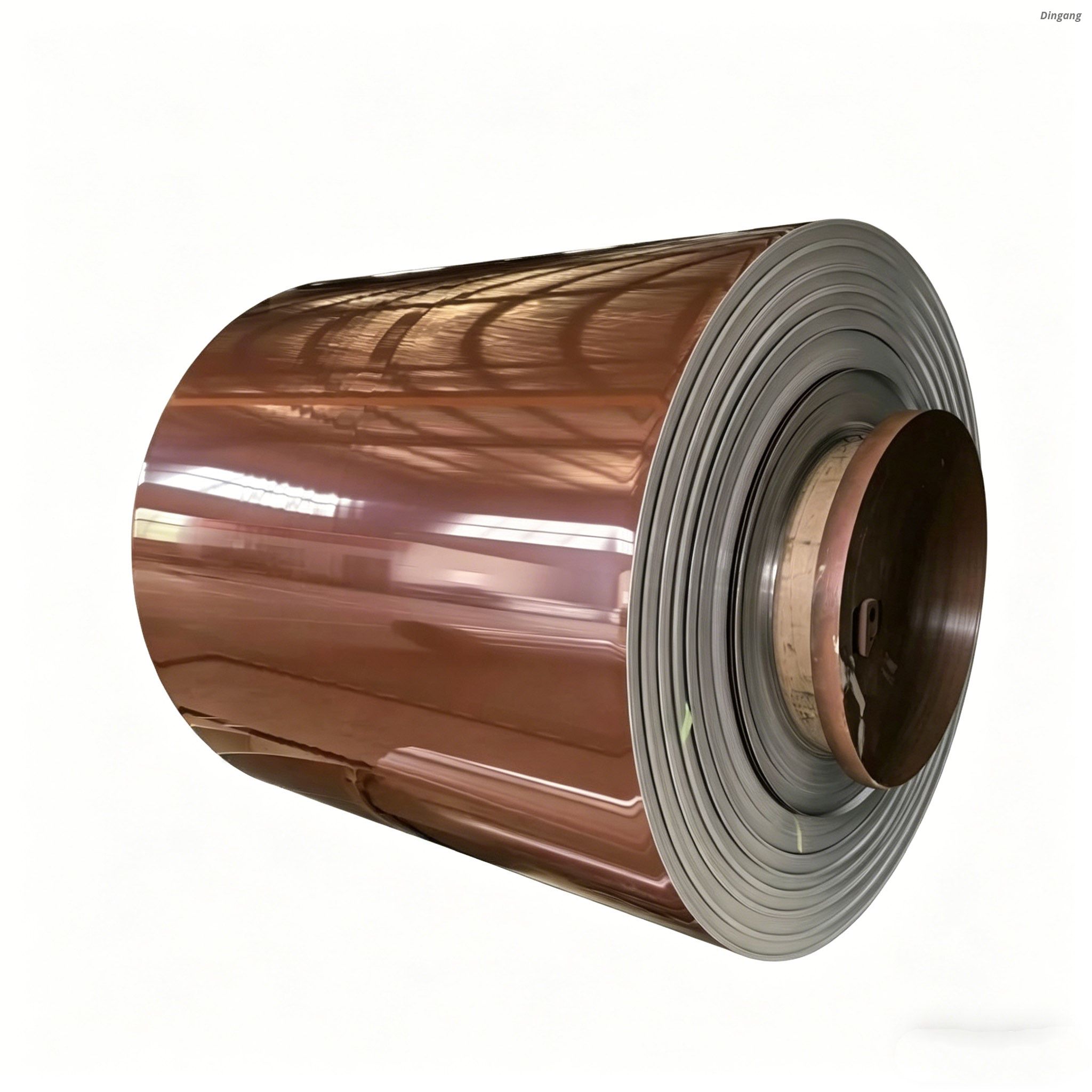 0,7mm Trash&euml;sia 350mm Gjer&euml;sia 350mm Bobina alumini me an&euml; t&euml; dyfisht&euml; PVDF/PE t&euml; veshura me posht&euml;m