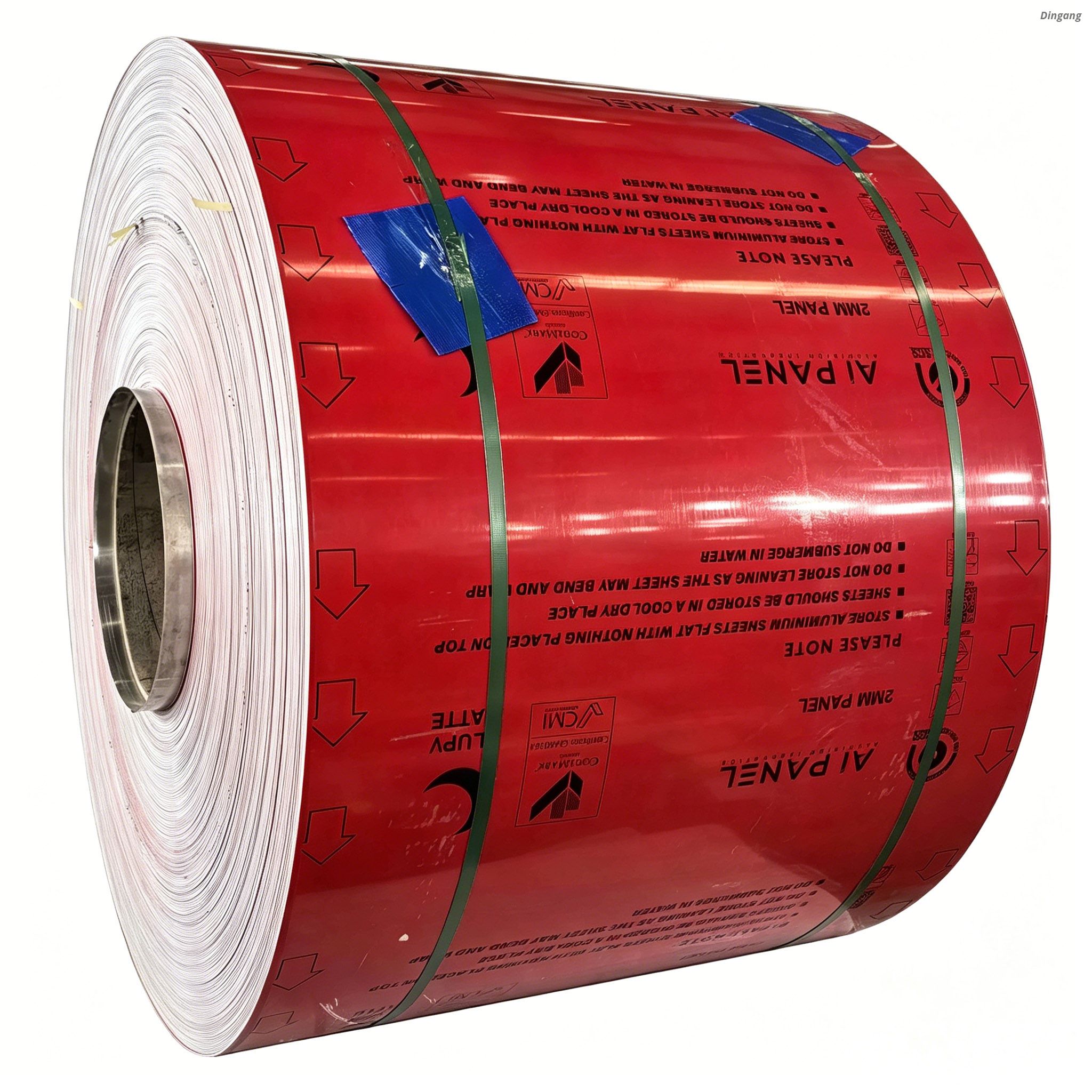 Foglio di rivestimento per facciate in alluminio verniciato a colori da 0,8 mm per l'Ecuador