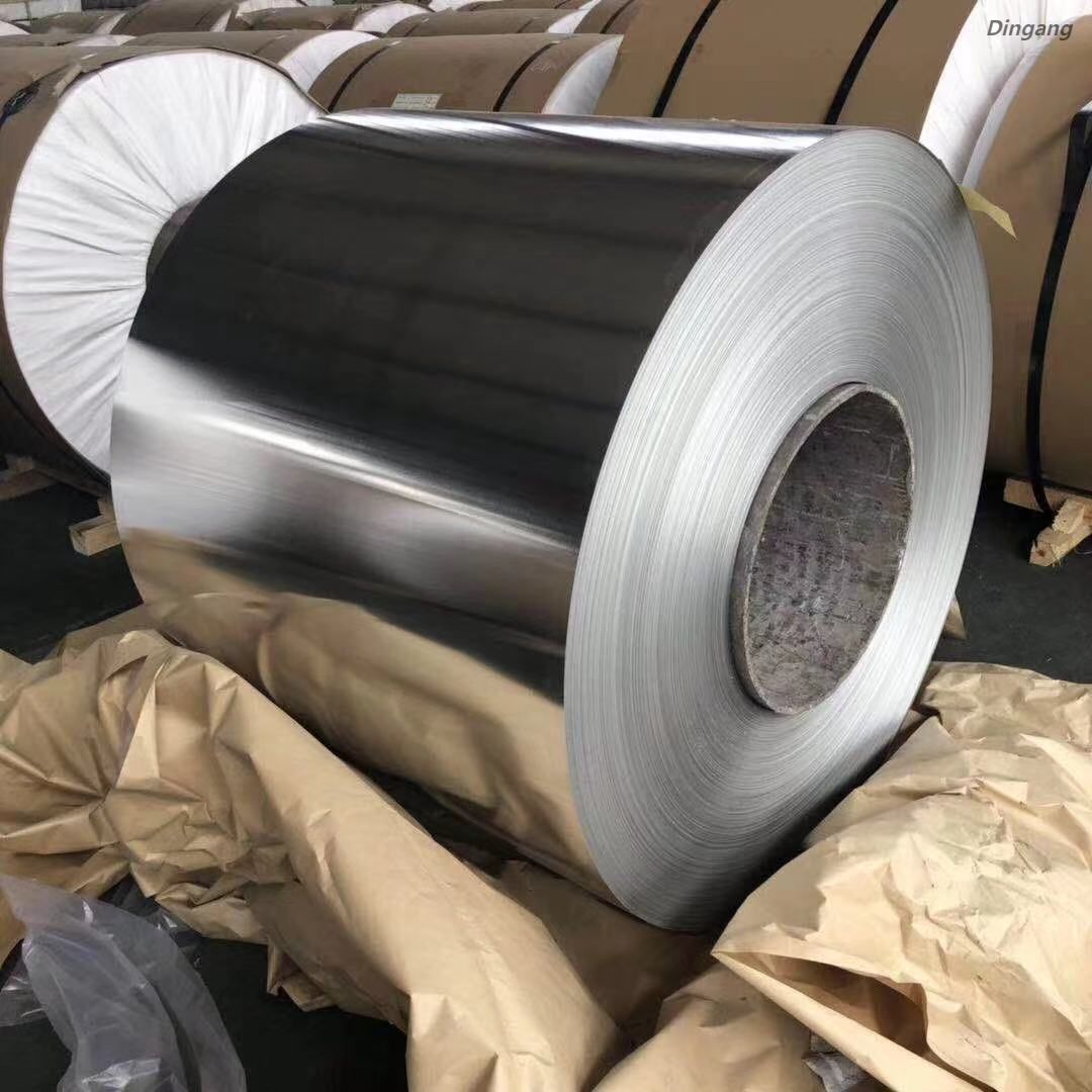  0,6 мм H24, глянцавая лакіраваная алюмініевая шпулька. Выкарыстанне вонкавых будынкаў