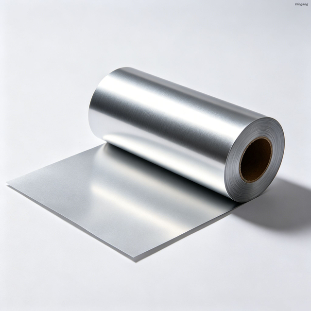 Aluminum / PE / Aluminum High Barrier Laminated Sheet para sa Pipe Insulation Cladding