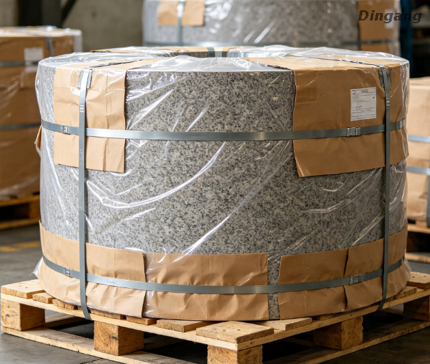 Kameno zrno PVDF obloženo Aluminijski kolut , Prethodno obojena aluminijska rola s mramornom teksturom za vanjsku fasadu zgrade, aluminijska obložna ploča i vanjska zidna dekoracija