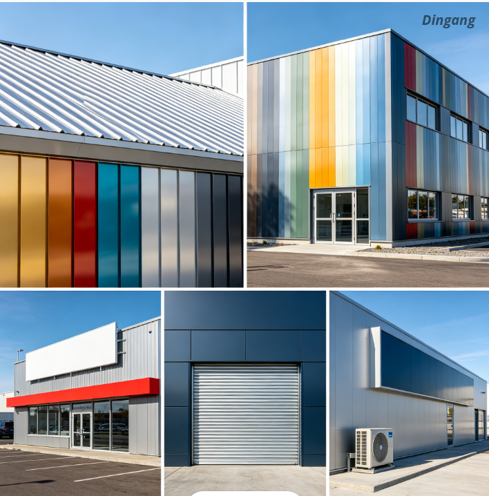 Brugerdefineret RAL-farvebel&aelig;gning Aluminium Formalet aluminiumsrulleplade til konstruktionsdekoration Rulleskodde